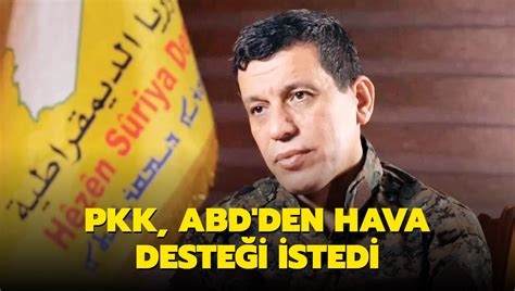 PKK tutuюtu, ABD'den hava desteрi istedi